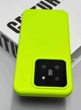 耐脏个性新款荧光绿适用K70至尊版小米17/15/14ultra壳13T/K60红米k50液态硅胶14PRO全包Note13PRO+液体K90PR