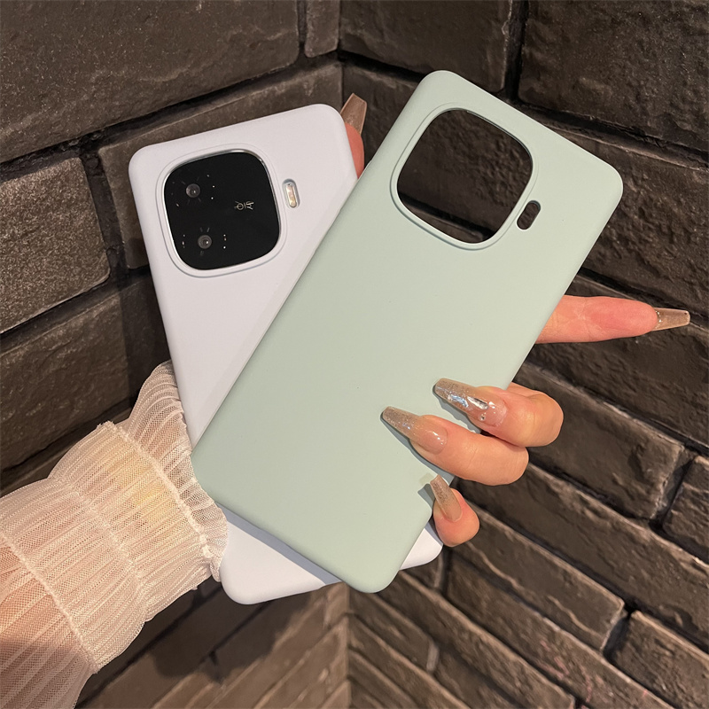 适用vivo Y200GT手机壳Y200GT液态硅胶保护套全包奶蓝色不褪色小众个性