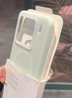 果冻液态防摔磁吸适用小米15壳新款15Pro薄荷绿1514ultra硅胶软壳13pro红米K70至尊版K60全包防摔civi4pro