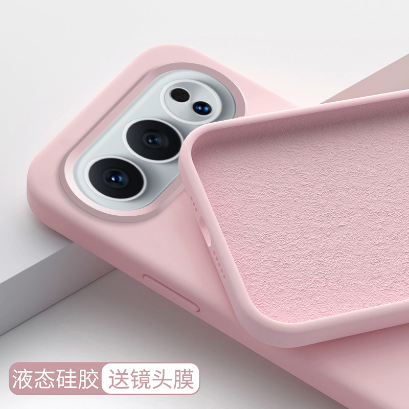 纯色液态硅胶适用荣耀500pro手机壳新款荣耀400防摔全包honor荣耀500保护套高级荣耀300男简约超薄女款外壳