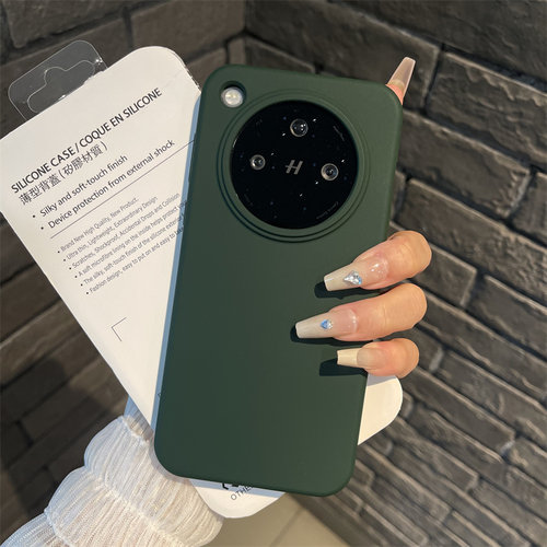 ins简约暗夜绿适用oppoFindx8手机壳新款findx8pro液态硅胶x8ultra全包x8s+防摔findx9pro高级感软壳男女