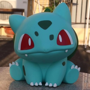 神奇宝贝手办妙蛙种子藤蔓妙蛙 萌萌哒妙蛙潮玩1比1大摆件 妙蛙花