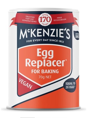小肚腩澳洲mckenzie's vegan egg replacer素蛋粉鸡蛋替代物 70g
