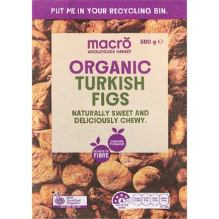澳洲代购macro organic turkish figs有机土耳其无花果干500g