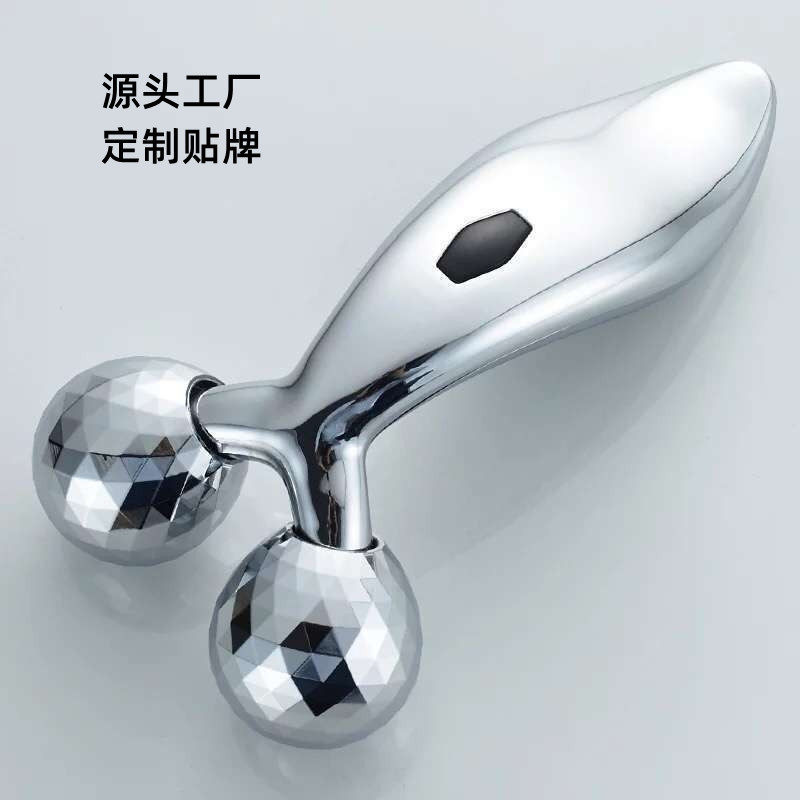 厂家3d手动滚轮v脸仪v脸面部手持塑形提拉按摩仪器美容仪