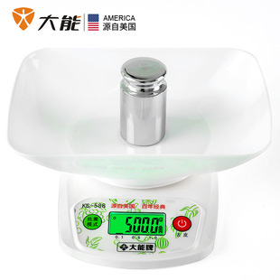 塑料玻璃不銹鋼廚房秤 大能廚房秤0.1廚房秤電子稱新款