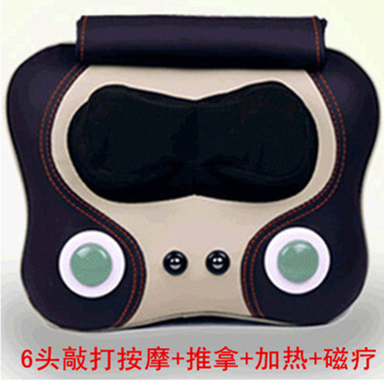 厂家温玉按枕电动热敷家用按器颈部腰部背部按靠垫现货