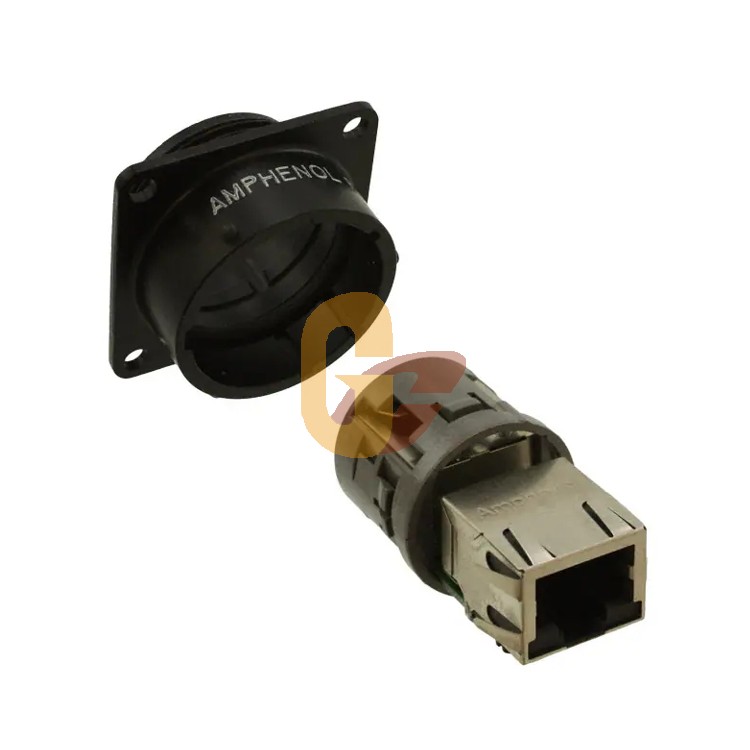 RJF21B安费诺 RJ45接口 Cat5e面板安装 8路 Amphenol