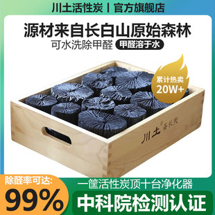 川土新房装 家用除味净化碳包竹炭包备长炭 修去除甲醛活性炭包