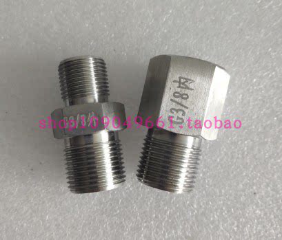 压力连接头M20X1.5外转G3/8内外转换对丝螺纹转接头校验台泵配件