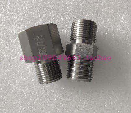 校验仪检测不锈钢转换接头M20X1.5外转ZG1/2内外螺纹转接头配件