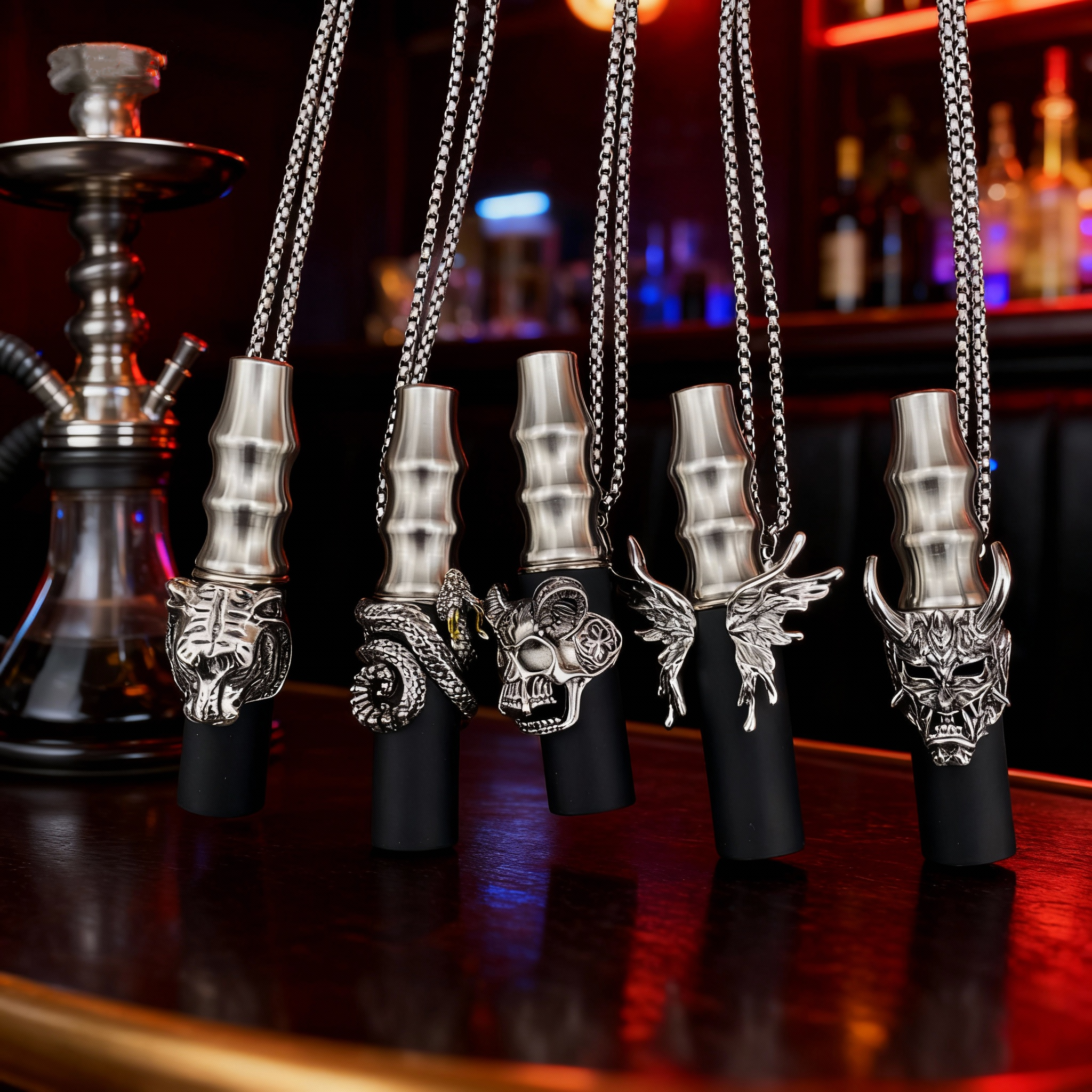 阿拉伯水烟便携304不锈钢烟嘴