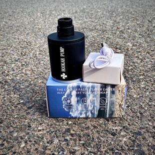 阿拉伯水烟酒吧抽风机套装快速出烟带灯水烟吸烟器hookah pump