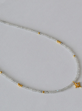 原创设计项链吊坠简约灰色复古