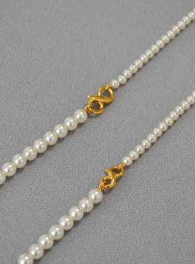 自由拼接项链毛衣链手链珍珠叠戴