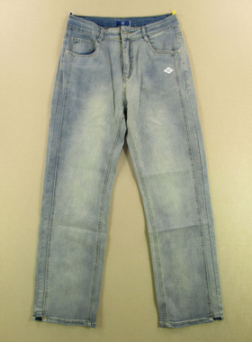 牛仔裤男30码弹力宽松直筒双骨线特款KHCO长裤子C209/98502-19