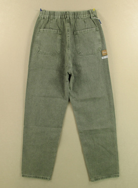 牛仔裤男韩版新款松紧腰复古宽松 锥形老爹哈伦裤A101/3883*04