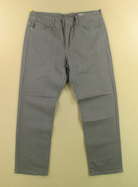 牛仔裤男38码美式慵懒风阔腿裤复古纯棉宽松直筒W307/6802-19