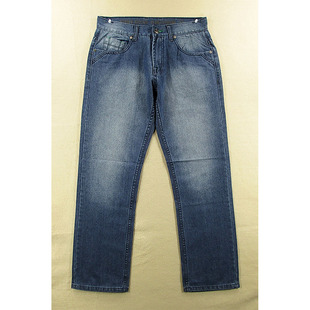 男欧版 68686 复古透气做旧柔软宽松直筒 L509 包邮 牛仔裤