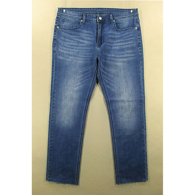 牛仔裤男弹力修身小脚九分裤剪脚长裤子全新品*N107/59506-10