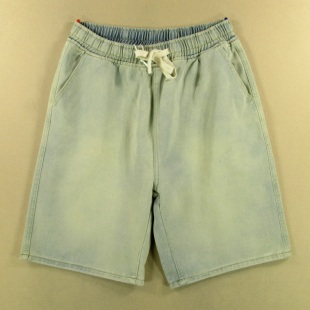 34码 男32 宽松紧腰短裤 KHCO广州牛仔C308 牛仔中裤 9831 五分裤