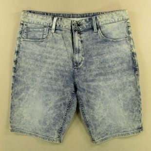 弹力修身 男34码 外单短裤 KHCO广州牛仔C308 牛仔中裤 9831 五分裤