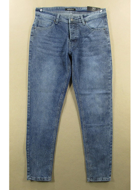 牛仔裤男30码弹力修身小脚裤子紧身SKINNY外单包邮Z102/98205-06