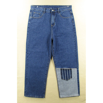 欧版美式滑板裤多兜宽松阔腿裤