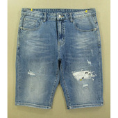 五分裤 H201 男潮牌百搭柔软透气弹力修身 牛仔中裤 特价 包邮 5383