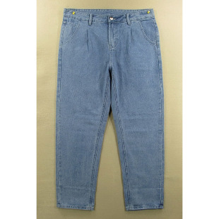 6682 牛仔裤 A000 老爹哈伦裤 男潮牌复古日系宽松锥形裤