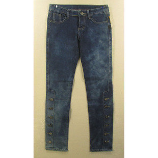 小脚裤 子显瘦 98054 女27码 Y201 低腰弹力修身 包邮 牛仔裤 特价