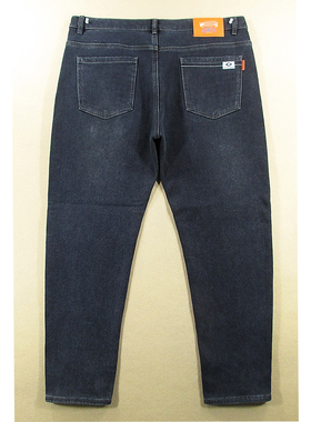 牛仔裤男肥佬裤冬款加绒加厚加大码弹力老爹哈伦裤O308/98282*05