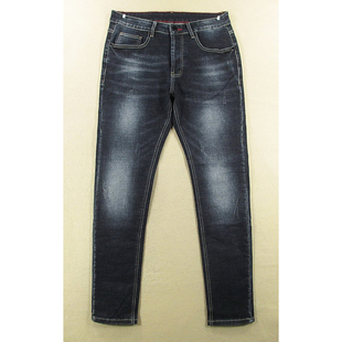 小脚裤 子SLIM外单洗水KHCO 包邮 牛仔裤 4207 弹力修身 L108 男32码