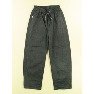 男30码 98504 鼓形老爹裤 A209 宽松紧腰暗花弹力KHCO长裤 休闲裤