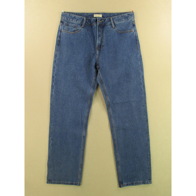 牛仔裤男38码宽松直筒加长加大码外单肥佬裤KHCO长裤P203/3804-06