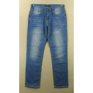 薄爽中腰修身 日系复古夏季 小脚全新品 H407 牛仔裤 7506 男32码