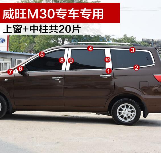 威旺改装车窗饰条