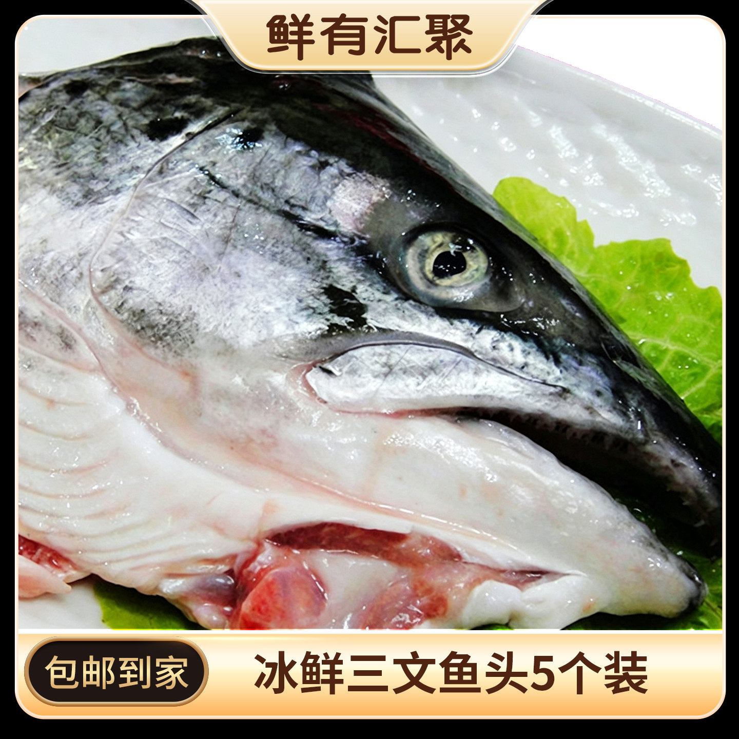 鲜有汇聚进口炖汤冰鲜三文鱼头