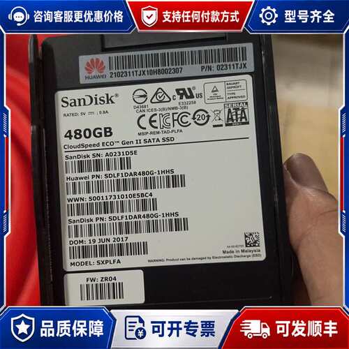 议价SanDisk 480GB CloudSpeed ECO G可维修