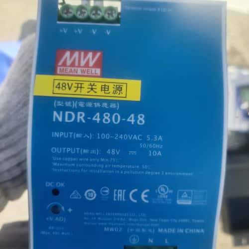 议价明纬 MEAN WELL NDR-480-48可维修