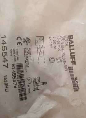 议价巴鲁夫接近开关光电开关黑色的三个500，上面的那些500可维修