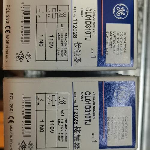 议价GE CL01D310TJ. 110VDC. 波兰进可维修