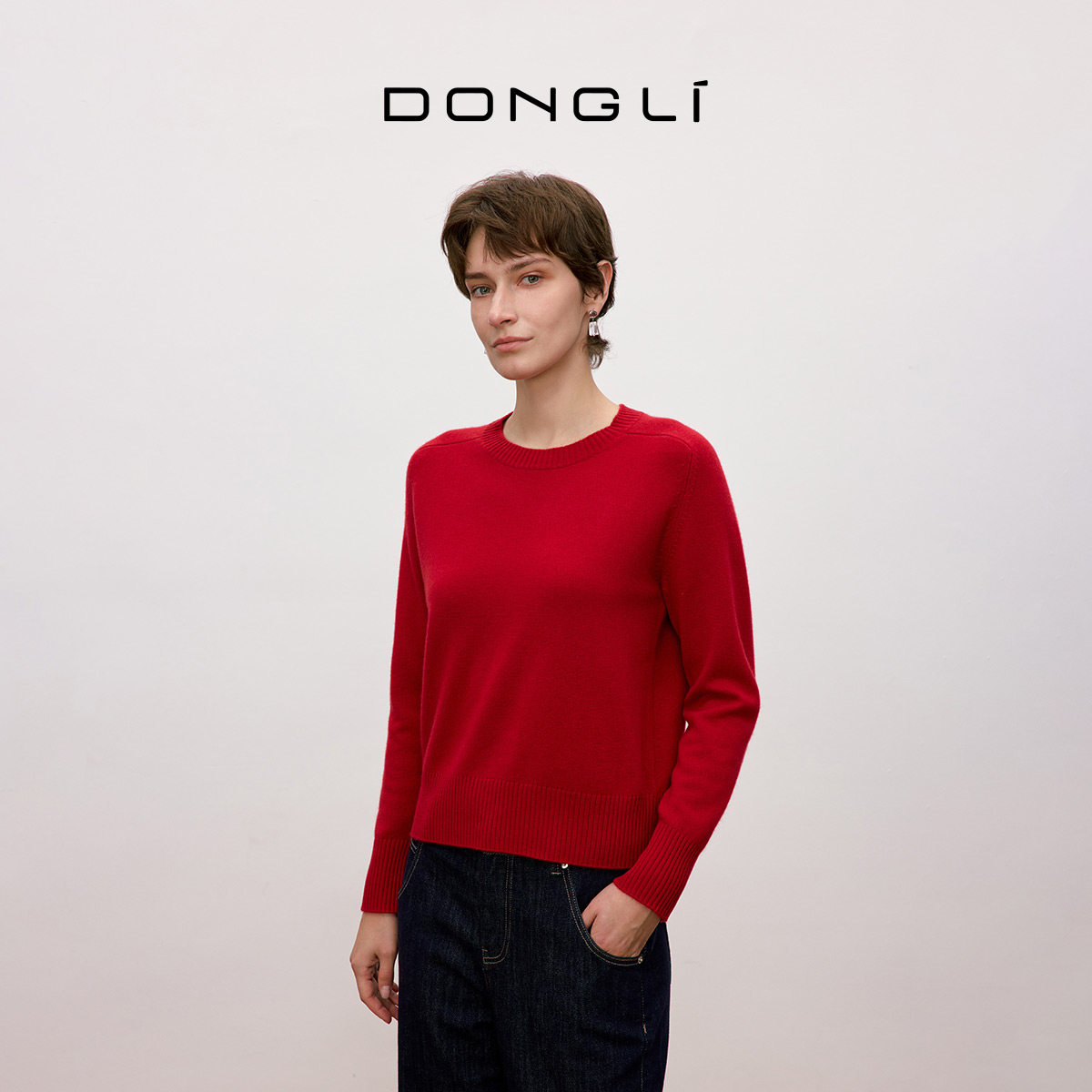 东黎小山羊绒 你本珍贵 雅叙 女士秋冬针织打底圆领宽松套衫5378,女装/女士精品,羊绒衫,淘宝优惠券,粉丝福利购,淘宝优惠卷