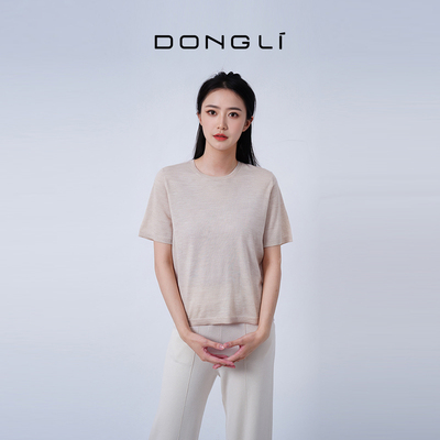 东黎半袖圆领T恤休闲百搭