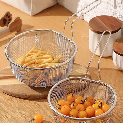 304不锈钢漏勺捞面沥油过滤