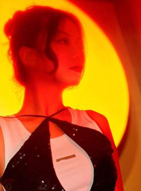 YOR X AsH 联名短款背心金属牌螺纹吊带女夏纯色内搭百搭显瘦无袖