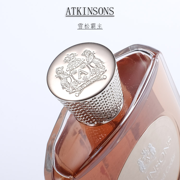 阿特金森ATKINSONS 雪松霸主浓香100ML 中文标简装 雪后森林气息