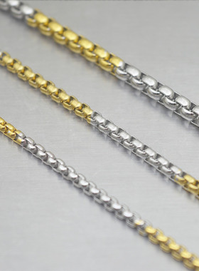 泰国佛牌包金钛钢不掉色吊坠项链