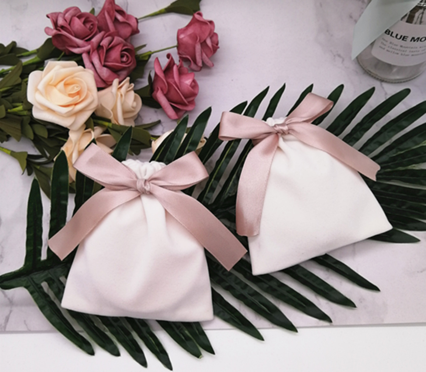 抽绳袋包装绒布袋DIY婚礼伴手礼