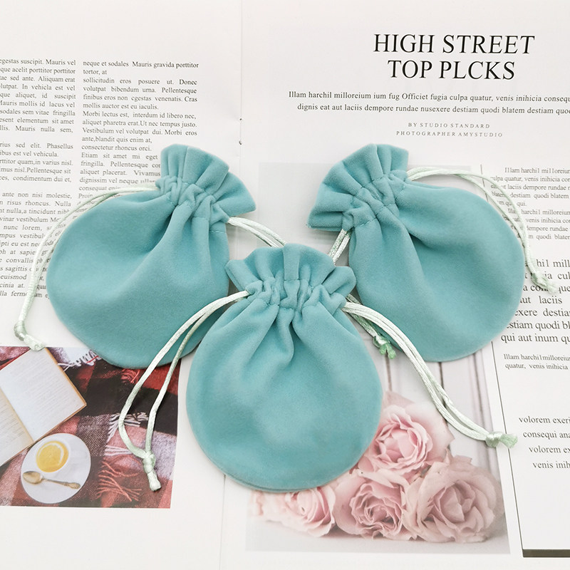 浅蓝色长毛绒葫芦袋首饰绒布袋情人节包装袋眼影口红袋可订制LOGO,饰品/流行首饰/时尚饰品新,首饰袋,淘宝优惠券,粉丝福利购,淘宝优惠卷